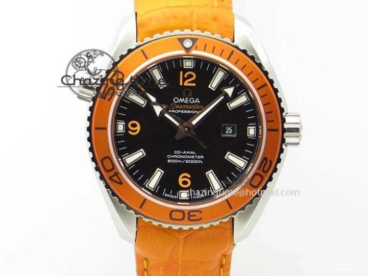 0320 FlexibleFit Seamaster Professional Chrono SS RG Blue Ceramic Blue Dial On SS RG Bracelet A 8211